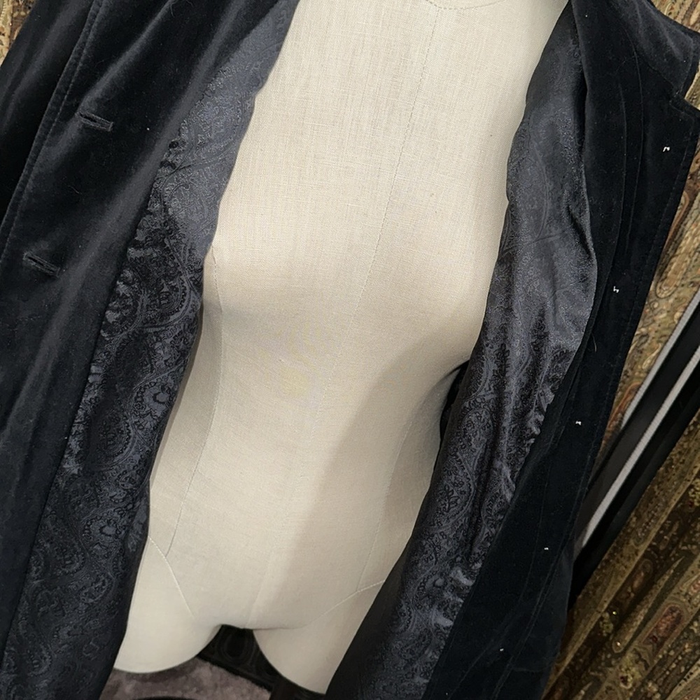 Chico’s Velvet Coat - Picture 5 of 6